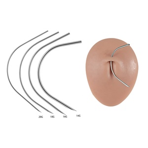 Kit <span class=keywords><strong>de</strong></span> Piercings Corporales <span class=keywords><strong>de</strong></span> Acero Quirúrgico <span class=keywords><strong>de</strong></span> 14-20G para Oreja, Labio, <span class=keywords><strong>Ombligo</strong></span>, Ceja, Suministros <span class=keywords><strong>de</strong></span> Piercing para <span class=keywords><strong>Ombligo</strong></span> Esterilizados, Joyería <span class=keywords><strong>de</strong></span> 16g - Product Image 1
