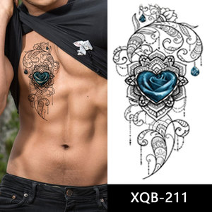 Tatuajes Temporales <span class=keywords><strong>de</strong></span> Gran Tamaño XQB201-300 con Diseño <span class=keywords><strong>de</strong></span> <span class=keywords><strong>Lobo</strong></span> Dragón, Adhesivos <span class=keywords><strong>de</strong></span> Papel Multicolores, Resistentes al Agua <span class=keywords><strong>y</strong></span> No Tóxicos para Hombres <span class=keywords><strong>y</strong></span> Mujeres - Product Image 3