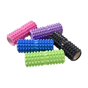 dropship suppliers foam rollers buy high-density round blue foam roller for exercise