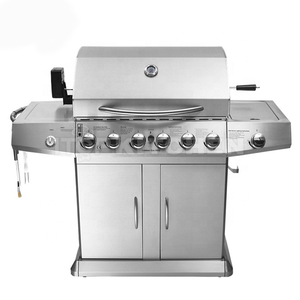 Parrilla de Barbacoa Móvil para Exteriores, Asador Giratorio de Gas para Camping, Modelo IT-6098 - Product Image 3