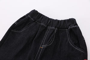 ชุดเสื้อผ้าเด็กผู้ชายดีไซน์ใหม่สุดฮิต เสื้อฮู้ดดี้แบรนด์ดัง และกางเกงดีไซน์ใหม่ - Product Image 4