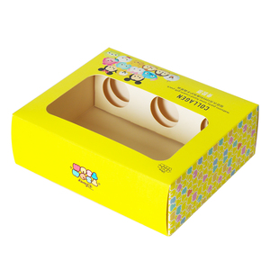 Màu in cửa sổ Gấp thiết kế hộp giấy cho bộ kem tay có tính năng mờ vật nuôi trong suốt phim Sponge Matt cán - Product Image 4