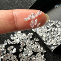 Diamantes Sueltos en Forma de Marquesa, Cultivados en Laboratorio, CVD HPHT, Corte Excelente, VVS VS, Color E, para Joyería, 1 Quilate
