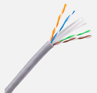 Kabel Patch Ethernet Cat6 UTP Tanpa Kusut Grosir, 4 Pasang Tembaga Twisted Pair, Kabel RJ45 untuk Instalasi Jaringan LAN Gigabit