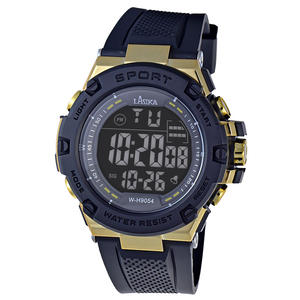 <span class=keywords><strong>Reloj</strong></span> Digital deportivo para hombre <span class=keywords><strong>con</strong></span> cronógrafo, cronómetro, alarma, resistente al agua, pantalla negra, <span class=keywords><strong>reloj</strong></span> de pulsera, caja ovalada, correa de resina, <span class=keywords><strong>Reloj</strong></span> - Product Image 2