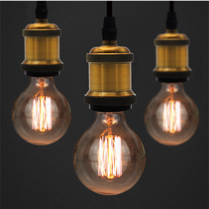 Ampoules G80 vintage <span class=keywords><strong>Edison</strong></span> à cage d'écureuil, à filament, dimmables, fournisseur chinois, lampe <span class=keywords><strong>Thomas</strong></span> <span class=keywords><strong>Edison</strong></span> - Product Image 1