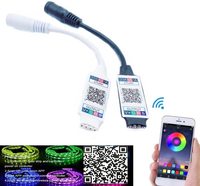 Contrôleur de bande lumineuse LED RGB Bluetooth intelligent pour téléphone Android ESann 12 volts CC PWM