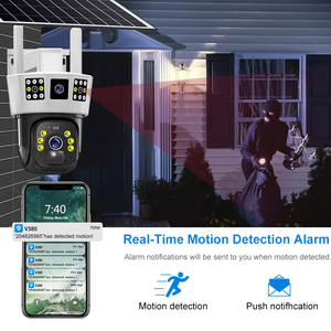 Ringsee 24/7 PoE tầm nhìn ban đêm năng lượng mặt trời an ninh máy ảnh 3.0 inch 4 gam năng lượng mặt trời PTZ <span class=keywords><strong>CCTV</strong></span> <span class=keywords><strong>Camera</strong></span> 4.0MP <span class=keywords><strong>CCTV</strong></span> <span class=keywords><strong>Camera</strong></span> với năng lượng mặt trời bảng điều khiển - Product Image 3