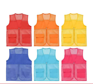 Gilet respirant en maille personnalisé en gros, gilet d'identification pour service, gilet pour activités de bien-être public, gilet uniforme pour <span class=keywords><strong>travailleurs</strong></span> - Product Image 1
