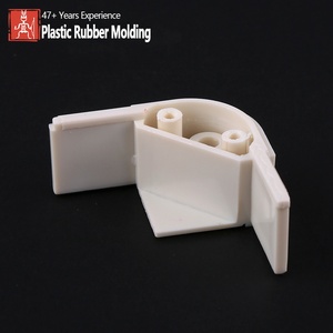 Conector de Esquina de Plástico Moldeado por Inyección de Alta Precisión Personalizado, Conector de 90 Grados para Muebles y Ensamblaje de Estructuras Industriales - Product Image 5
