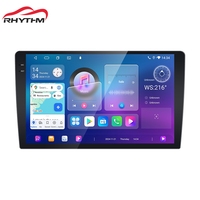 Radio para Auto Rhythm de 9 Pulgadas con Android 15, Reproductor de DVD, 12+256GB, Octa Core, IPS, Carplay, LTE, DSP, GPS, Navegación, Unidad Principal Estéreo