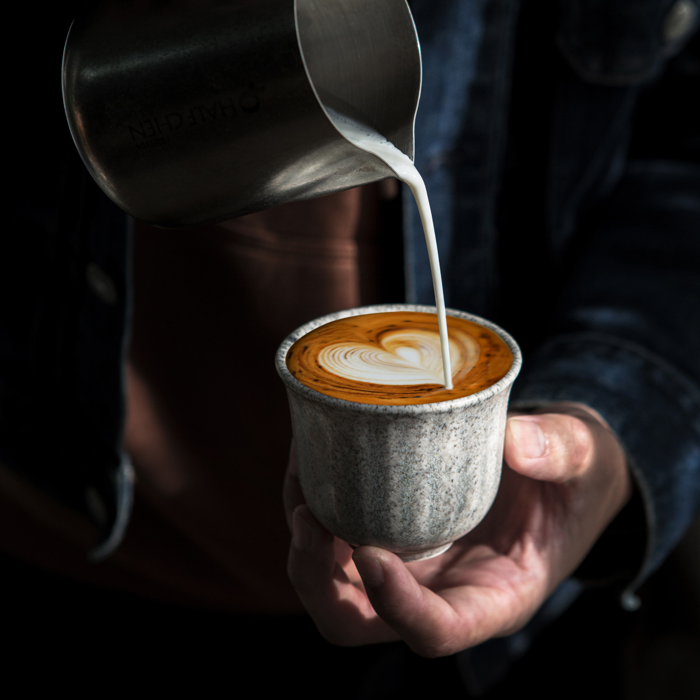 Grey 150ml hand cup