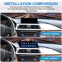 Navihua Nouveau Design Écran Tactile IPS 12,3 Pouces Lecteur Multimédia Android pour Voiture GPS DSP Auto Stéréo Carplay pour BMW Toutes Séries F10