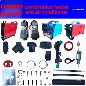 Kit complet d'accessoires de soudage à chaud pour chauffage de stationnement diesel automobile, comprenant ventilateur de chauffage à huile, tuyau d'air chaud, raccord en T et tuyau en feuille d'aluminium - Product Image 2