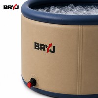 Baignoire de glace gonflable portable isolée pour extérieur, pour fitness et immersion, avec technologie Drop Stitch