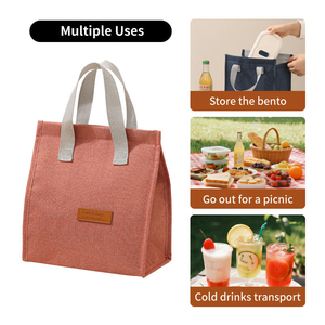 Sac Isotherme Personnalisable Grande Capacité, Imperméable et Épaissi, pour le Transport de Repas Frais en Voyage - Product Image 3