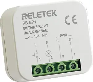 Reletek Hot sale Impluse Relays RB-BP1/RB-BP2 AC230V Time Relay Bistable Relay Module Controller