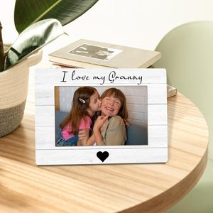 Cadre <span class=keywords><strong>photo</strong></span> « J'aime ma grand-mère », cadeaux pour la fête des mères pour la grand-mère, cadeaux pour la grand-mère, cadres <span class=keywords><strong>photo</strong></span> en bois - Product Image 6