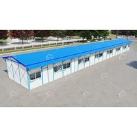 Maison préfabriquée en panneaux sandwich pour camp de travailleurs