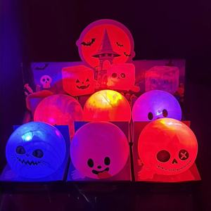 Lot de 12 pièces/boîte – Jouets Squishy d'Halloween en forme de Dumpling, Fantôme, Citrouille, Mystère, à presser, avec paillettes, Boîte Mystère, Jouet Squishy - Product Image 3