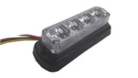 Feux stroboscopiques LED Premium bicolores 12-24V, lampe de secours pour camion, clignotant latéral, accessoire de voiture