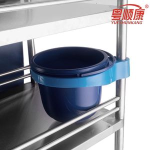 Yuekang Nursing <b>Cart</b> 100x40 Stainless Steel Mobile Storage Hospital Trolley - Product Image 4