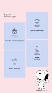 <span class=keywords><strong>Botones</strong></span> de Respuesta Grabables Personalizados, <span class=keywords><strong>Botones</strong></span> de Sonido <span class=keywords><strong>para</strong></span> Mascotas, <span class=keywords><strong>Botones</strong></span> de Alta Calidad <span class=keywords><strong>para</strong></span> Comunicación y Entrenamiento de <span class=keywords><strong>Perros</strong></span> - Product Image 2