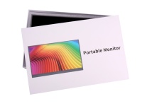 15.6" 60Hz Portable Monitor with USB C Port,FHD Gaming Monitor 1920*1080 with Back Stand Easy to Carry for Work As Second Screen
