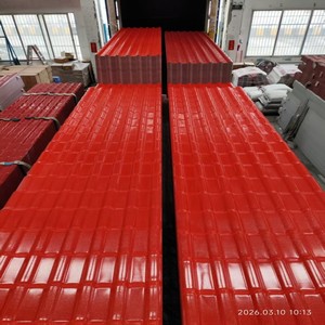 Tejas Sintéticas ASA-UPVC Corrugadas Resistentes al Calor y a los Rayos UV, de Venta Caliente en <span class=keywords><strong>España</strong></span>, para Techos de Hoteles - Product Image 2