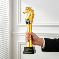 Nuevo Trofeo de Resina Creativo 2026, Personalizado de Alta Gama, Premios Corporativos, Reconocimiento a Empleados, Premios de Fin de Año, Grabado Gratuito