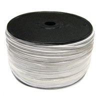 Fil de Noël 18 AWG SPT-1W SPT-2W, Câble Plat en Cuivre Isolé PVC pour Lumières, 300V 105°C, 100FT 250FT 500FT 1000FT, Vente en Gros