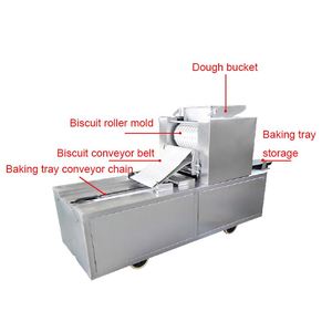 Maquinaria Industrial para Formar Galletas, Máquina para Hacer Galletas, Máquina Automática para Hacer Galletas Duras - Product Image 4
