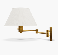 XZ, moderno, clásico, interior, hogar, dormitorio, mesita de noche, diseño Led montado, decoración de lectura, brazo oscilante de latón, lámpara de pared, aplique de luz