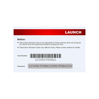 Para CRP919X/CRP919E/CRP919XBT Tarjeta de renovación de software de diagnóstico de 1 año para Analizador de motor Compatible con BMW X3