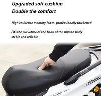 Moto Carguero à essence 150cc monocylindre refroidi par air, moteur sans balais Euro 4 EEC, scooter moto avec freins à disque