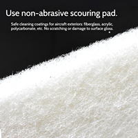 Éponge microfibre de luxe pour le nettoyage d'avions, avec absorption d'eau de 500%-750% et épaisseur de 2,5 cm, pour le lavage de jets privés