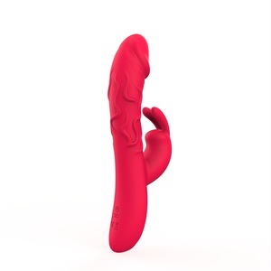 Weiblicher Kaninchen-Vibrator aus Silikon, G-Punkt-Stimulator, Wasserdicht IPx5, USB-Aufladbar, 200g Erwachsenen-Spielzeug - Product Image 1