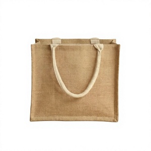Jute Lifestyle Shopping <b>Bag</b> Eco Friendly Reusable Tote <b>Bag</b> Natural Jute Carry <b>Bag</b> for Shopping & Daily Use - Product Image 2