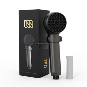 Pulvérisateur micro-bulles réglable pour douche bébé, pour un nettoyage en profondeur, <span class=keywords><strong>cartouche</strong></span> filtrante, élimine le chlore résiduel pour la salle de bain - Product Image 1
