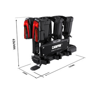 Voyage en plein air 2 "attelage récepteur 3 gros pneu Ebike vélo électrique Suv voiture monté à l'arrière vélo <span class=keywords><strong>Cargo</strong></span> Carrier Rack - Product Image 2