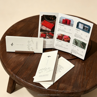 Manuel d'instructions pliable personnalisé, brochure imprimée en petite série, dépliant promotionnel, usine d'impression sur mesure