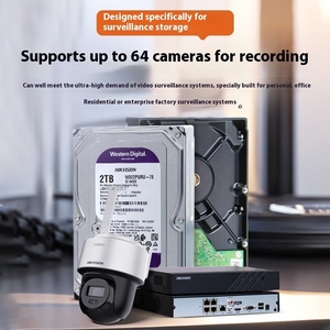 Dành cho đầu ghi video giám sát Hikvision 1TB <span class=keywords><strong>2T</strong></span> 4T 6T 8T Đĩa cứng cơ học đặc biệt màu tím mới <span class=keywords><strong>SATA</strong></span> dành cho giám sát máy chủ - Product Image 2