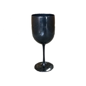 <span class=keywords><strong>Verre</strong></span> à <span class=keywords><strong>vin</strong></span> en plastique PC noir de qualité supérieure pour mariage en gros - Product Image 1