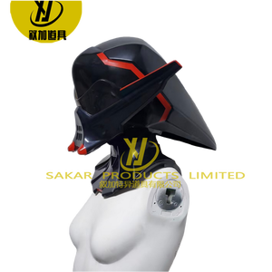 Casque <span class=keywords><strong>Vision</strong></span> Star Wars personnalisé en ABS, collection personnelle, masque de personnage de film pour cosplay, accessoires de performance d'activité - Product Image 4