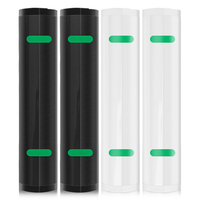 Emballage alimentaire en plastique transparent sacs sous vide imprimés personnalisés sacs sous vide en plastique noir pour emballage alimentaire