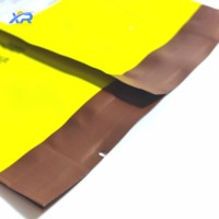 Op maat gemaakte glanzende afwerking bedrukte aluminiumfolie verpakkingszakjes, plastic zakjes voor koekjes, plastic zakken met achterzegel voor voedselverpakkingen