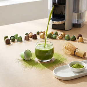 Capsules de <span class=keywords><strong>Matcha</strong></span> Vanille Sans Sucre en Gros – Qualité Cérémoniale - Product Image 2