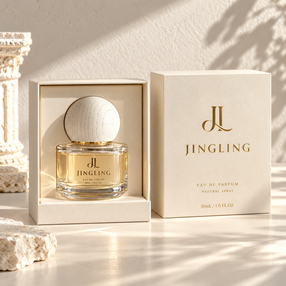 30ML Elegant Empty Glass Perfume Bottle Round Bottle with Textured ...