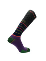 Chaussettes de ski de sport personnalisées, tendances, respirantes, en nylon et polyester mélangés pour femmes