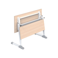 Meubles de bureau modernes, table de conférence sur mesure, table pliante longue et mobile pour les étudiants, pour les réunions en classe, l'école